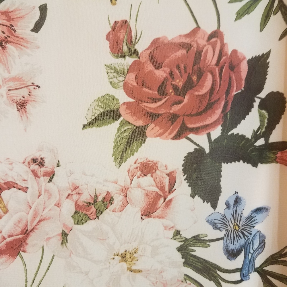 Vince Camuto flower dress  h10 - Picture 3 of 10